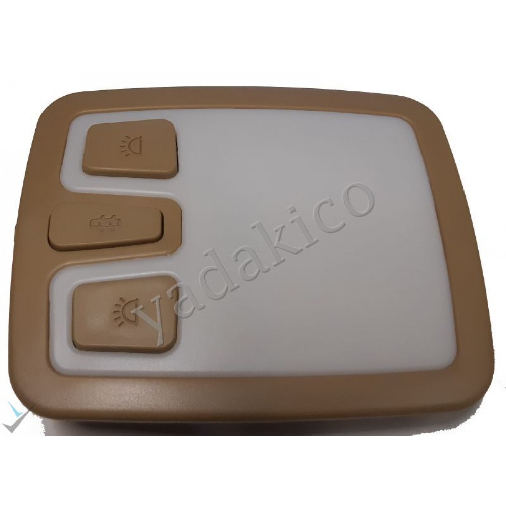 چراغ سقف دنا رنگ کرم