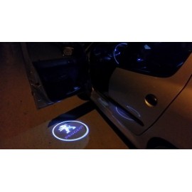 لوگو لایت لیزری خودرو پژو