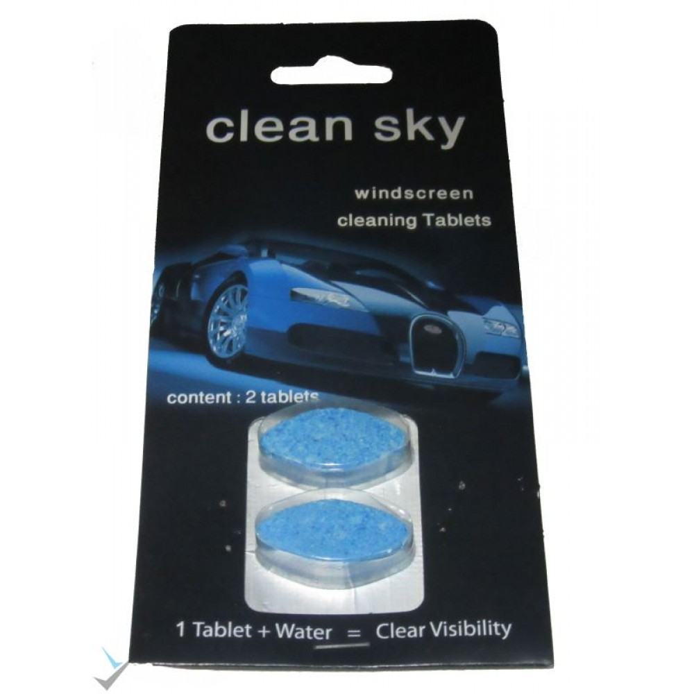 قرص شیشه شوی  2 عددی clean sky