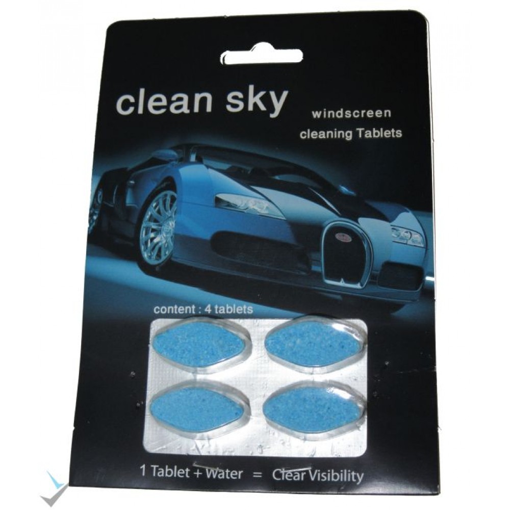 قرص شیشه شوی 4 عددی clean sky 