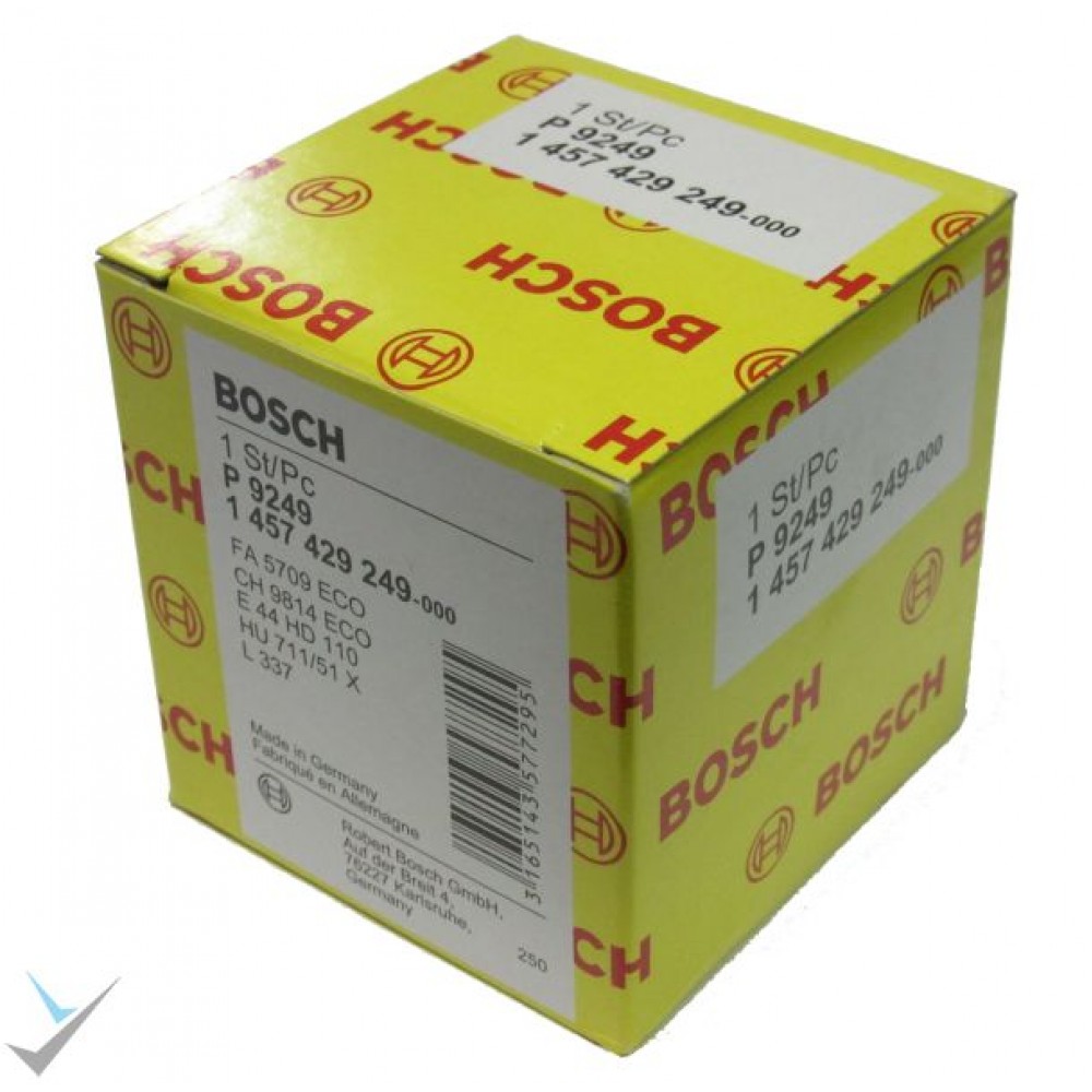 فیلتر روغن پژو 206 بوش اصلی (پایه کوتاه)