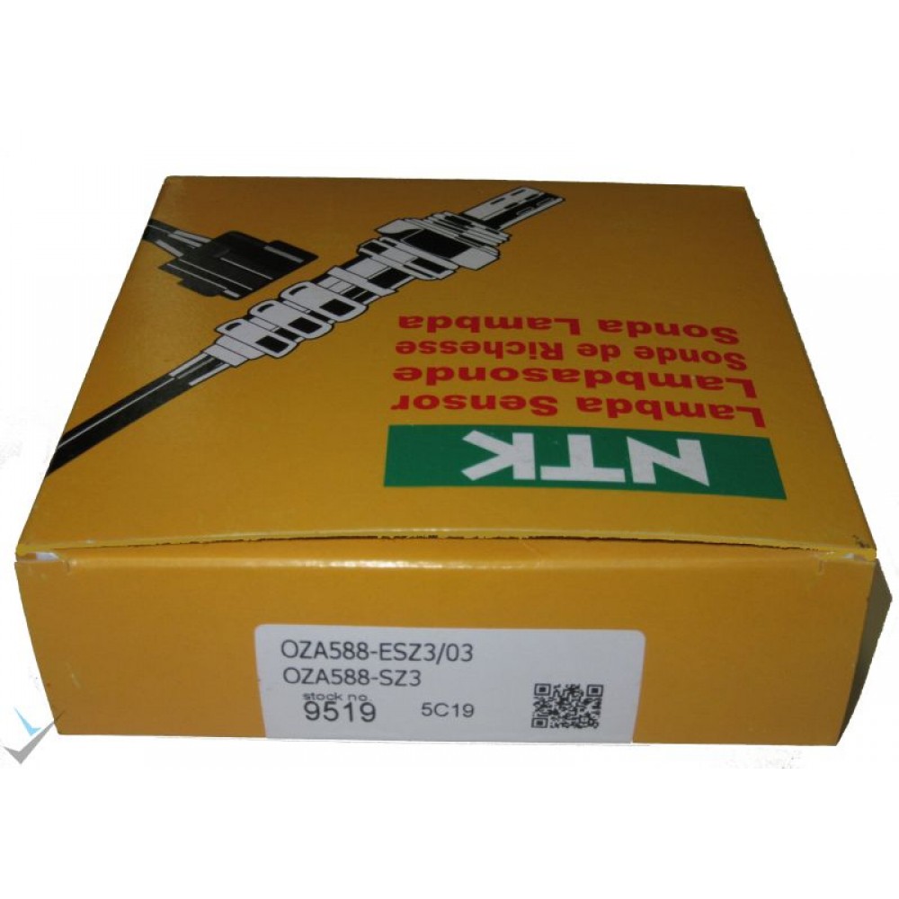 سنسور اکسیژن پایین پژو 206 تیپ 5 NTK اصلی