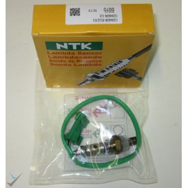 سنسور اکسیژن پژو206 تیپ 5  NTK اصلی سیم سبز 