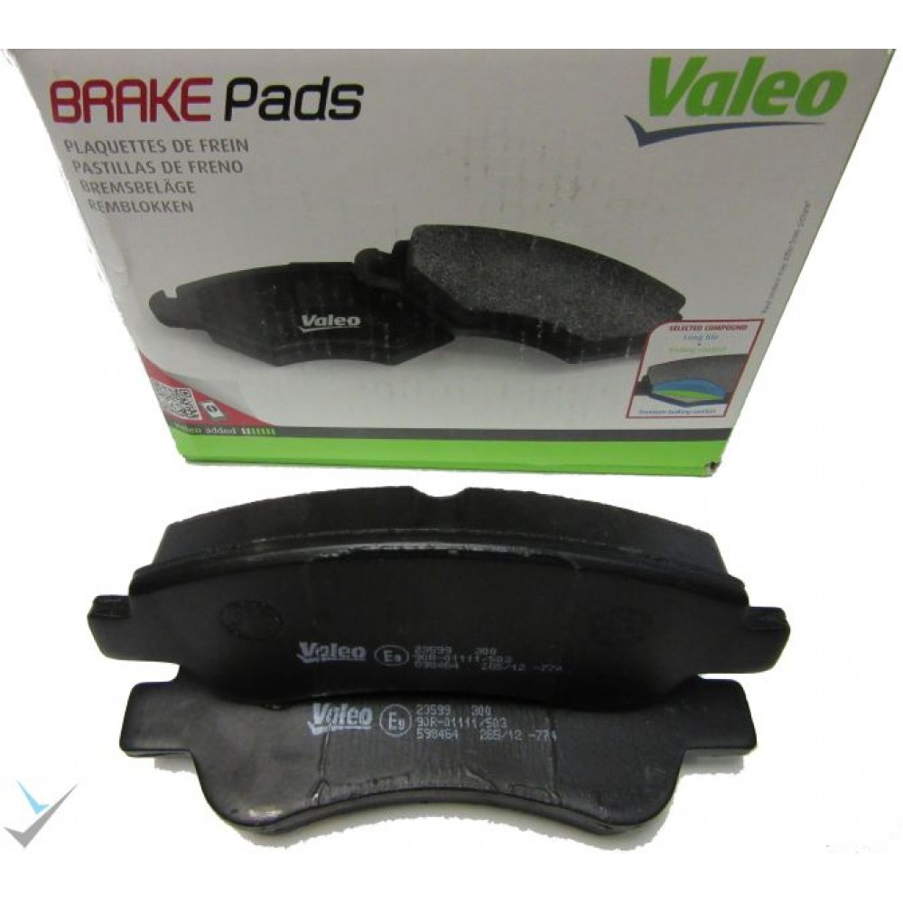 لنت ترمز چرخ جلو پژو 405 valeo اصلی 