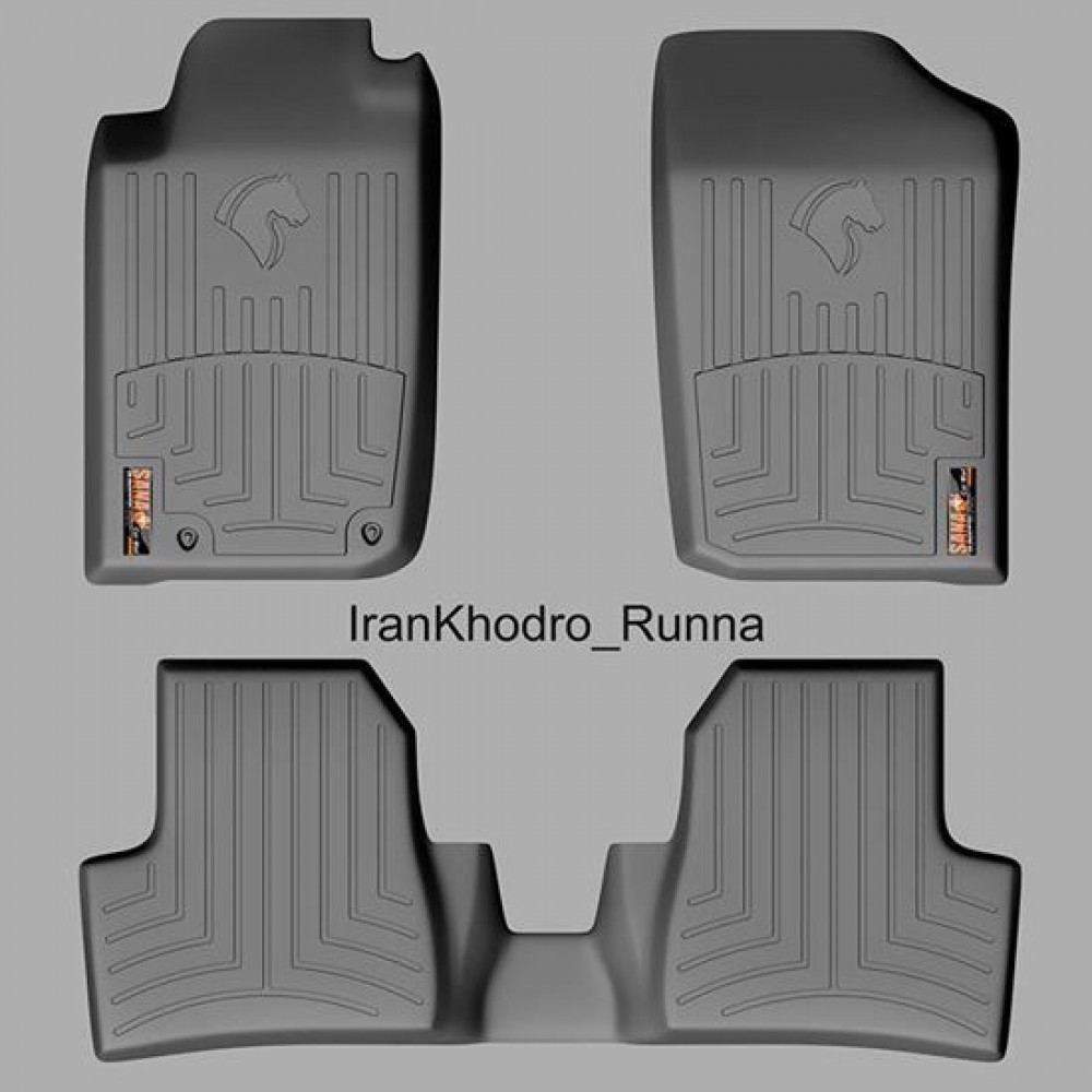 کف پا رانا رنگ طوسی