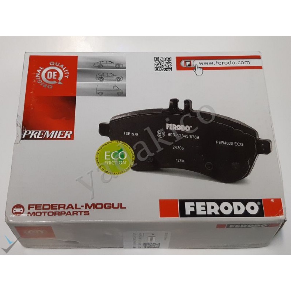 لنت ترمز چرخ جلو زانتیا 2000 FERODO